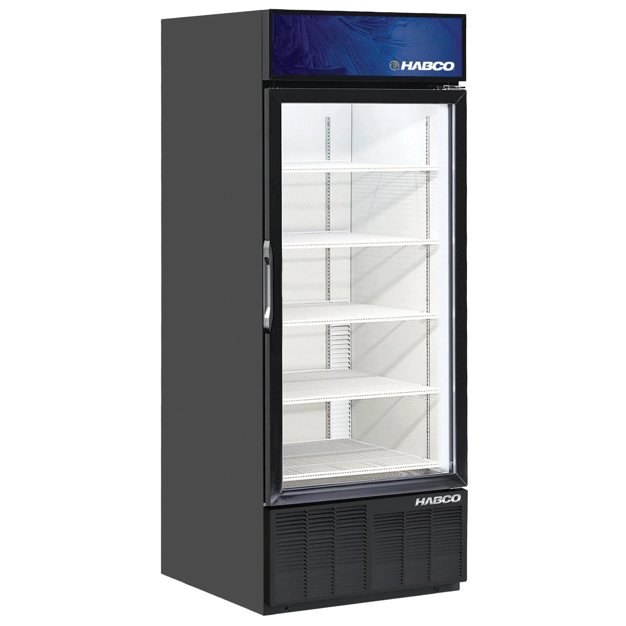 Habco ESM28HCTD 30" 5-Shelf Single Door Cold Space Merchandiser