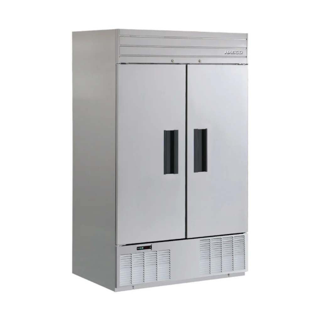 Habco SE46HCSX 47" Bottom Mount Solid 2-Door Reach-In Refrigerator