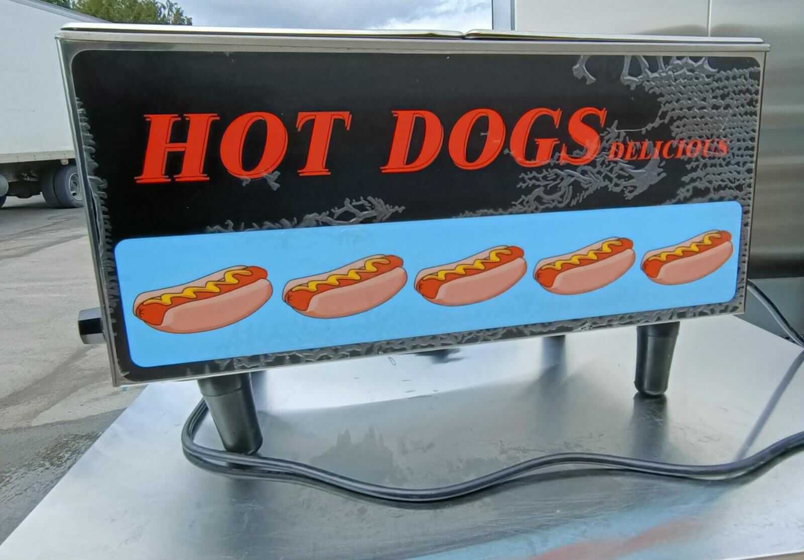 Omcan FW-TW-3050 Hot Dog Steamer