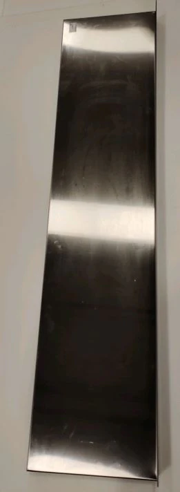 Stainless steel wall shelf