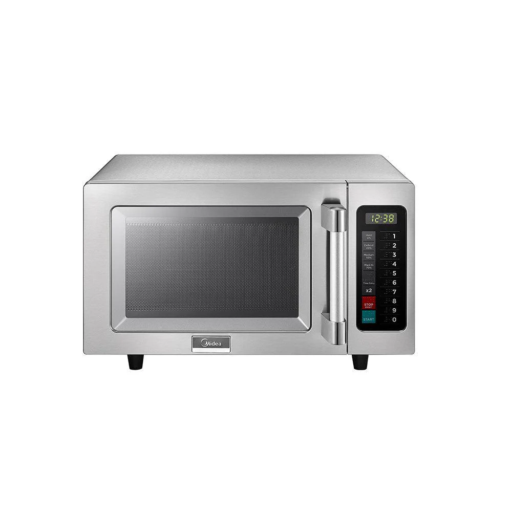 Midea 1025F1A Light-Duty Commercial Microwave Oven with Touch Controls - 1000W