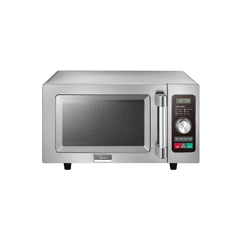 Midea 1025F2A Light-Duty Commercial Microwave Oven with Touch and Dial Controls - 1000W