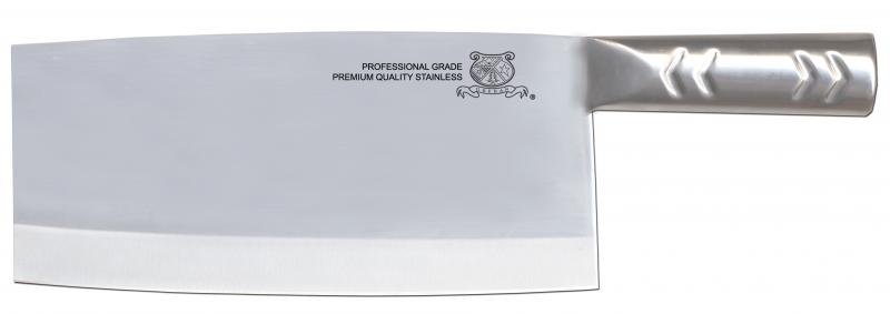 Omcan Chinese Style Cleaver — Size: 8 1/2" / Handle Material: Stainless Steel