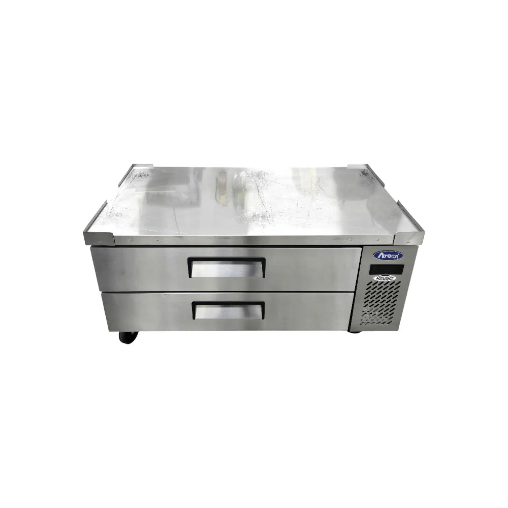 Atosa MGF8451GR Refrigerated Chef Base - 2 Solid Drawers - 52 Inch