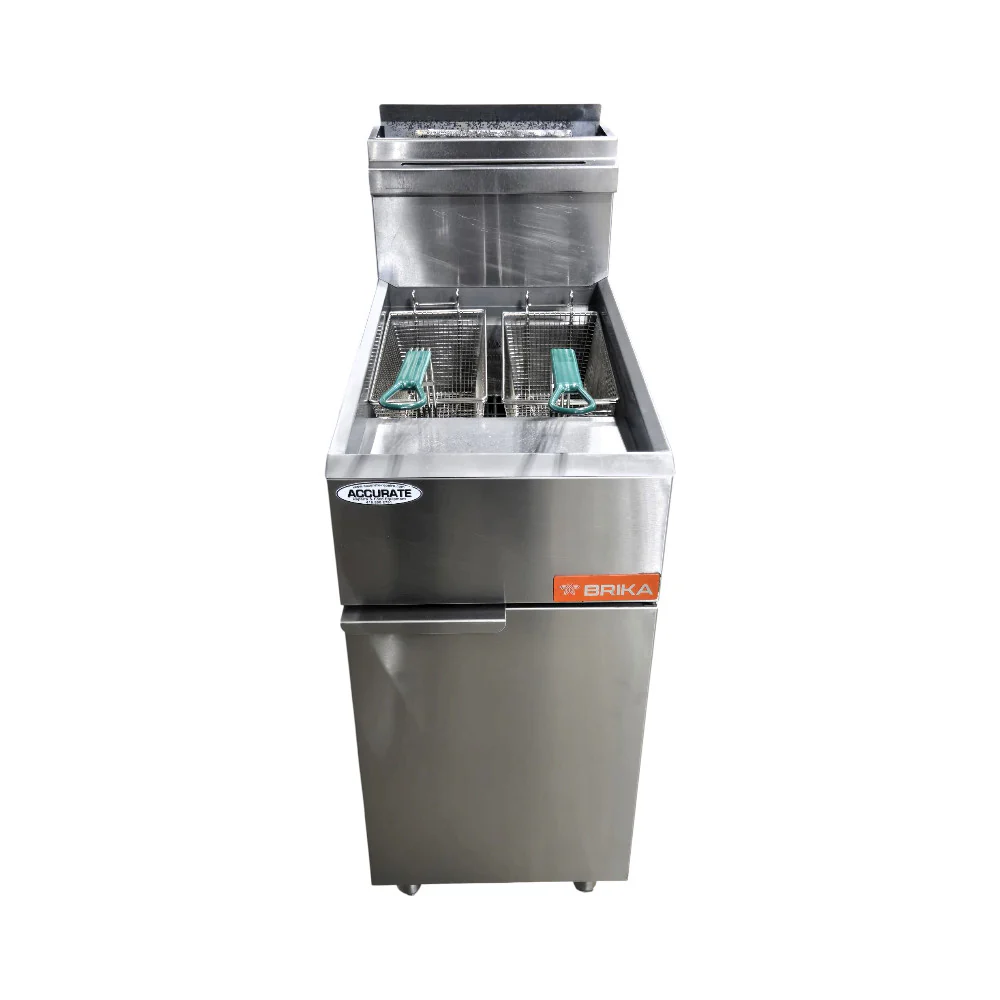 Brika BFR-40-NG 40lb Deep Fryer - Natural Gas