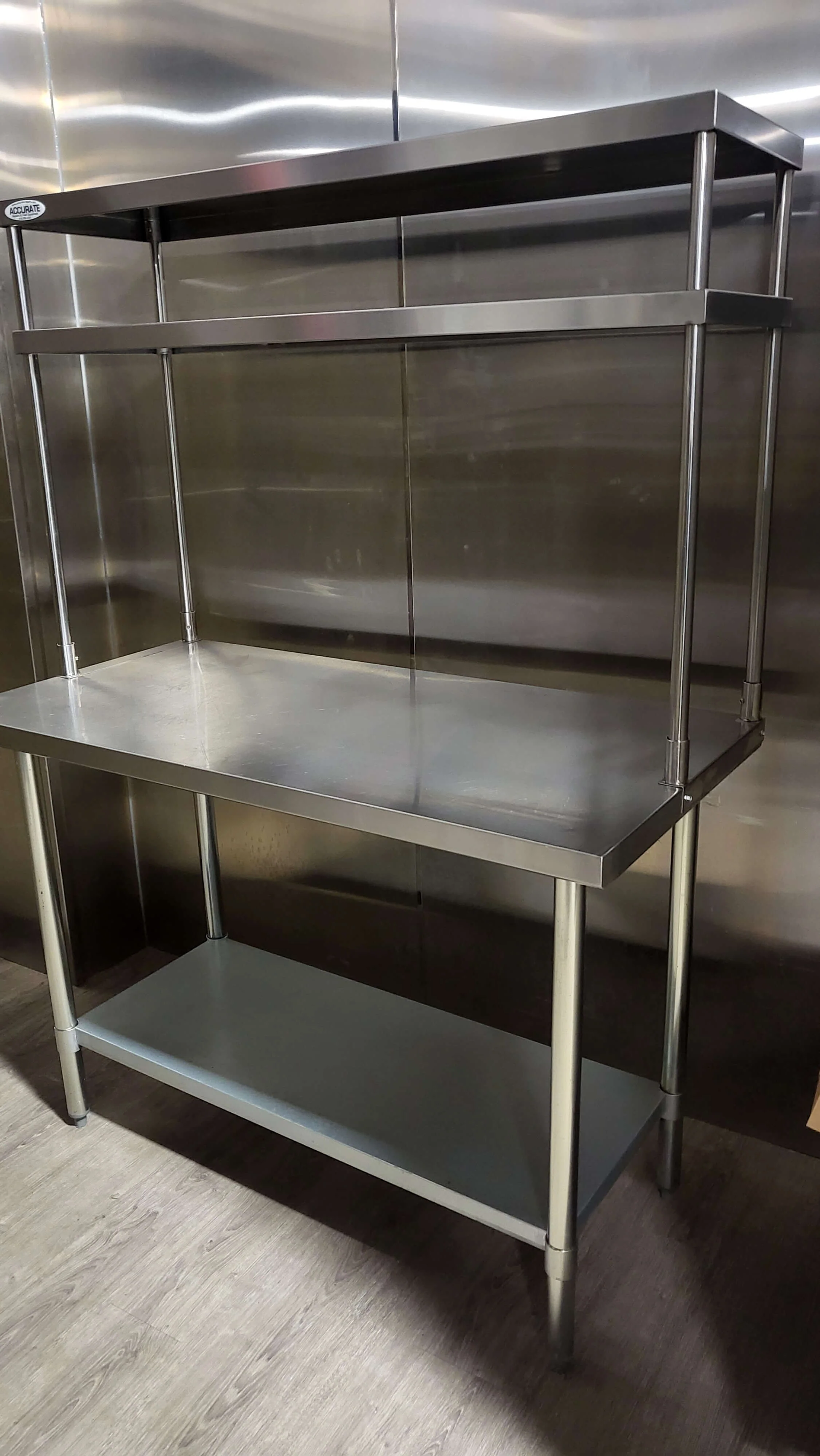 Work Table 60 x 24 x 34 including OverShelf