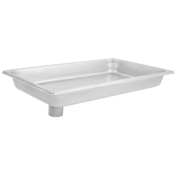 Hobart 12/22PN-SST Stainless Steel Rectangular Feed Pan for #12 and #22 Hobart Meat Grinder / Chopper