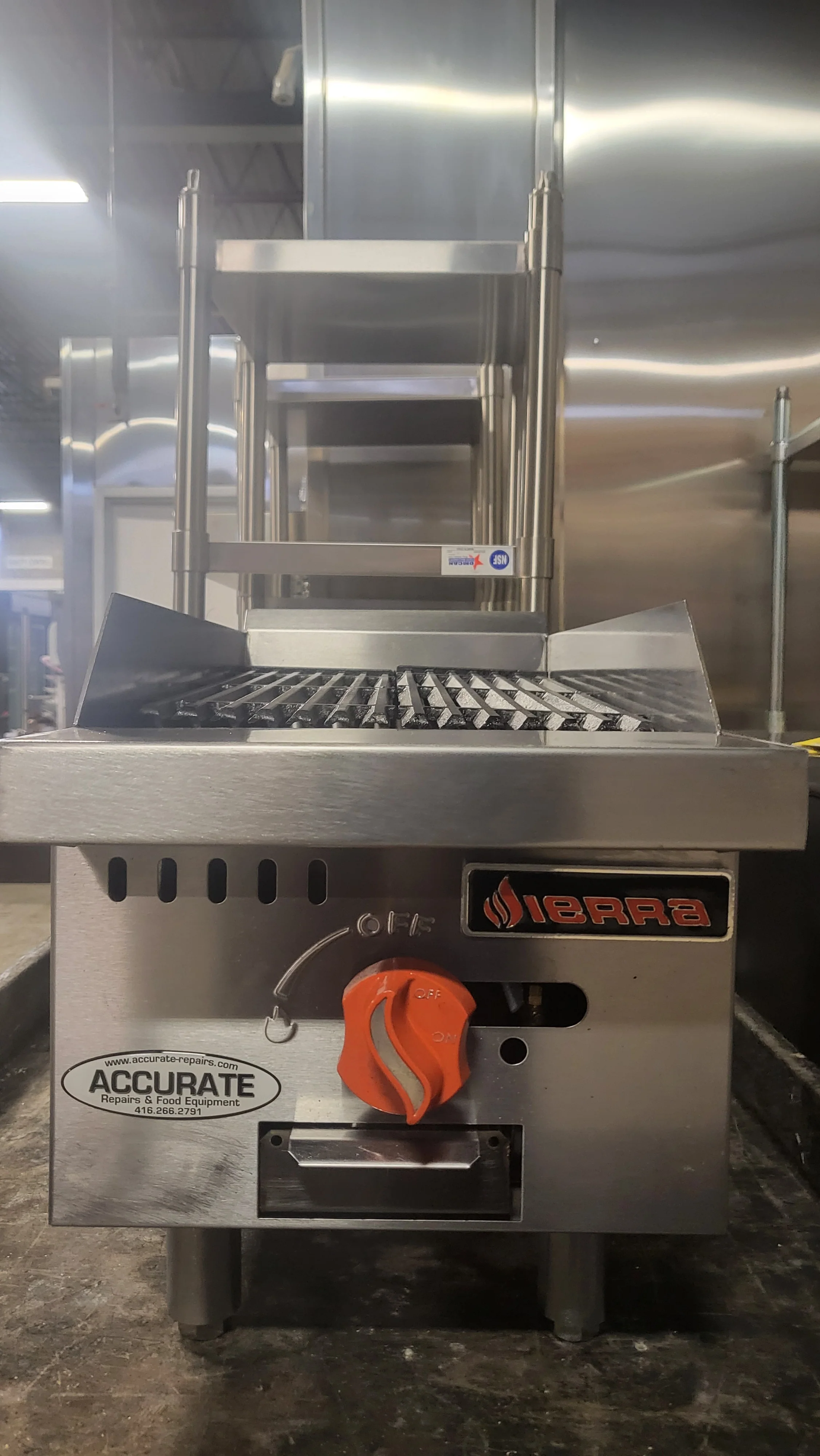 Sierra SRRB-12 Gas Radiant Charbroiler