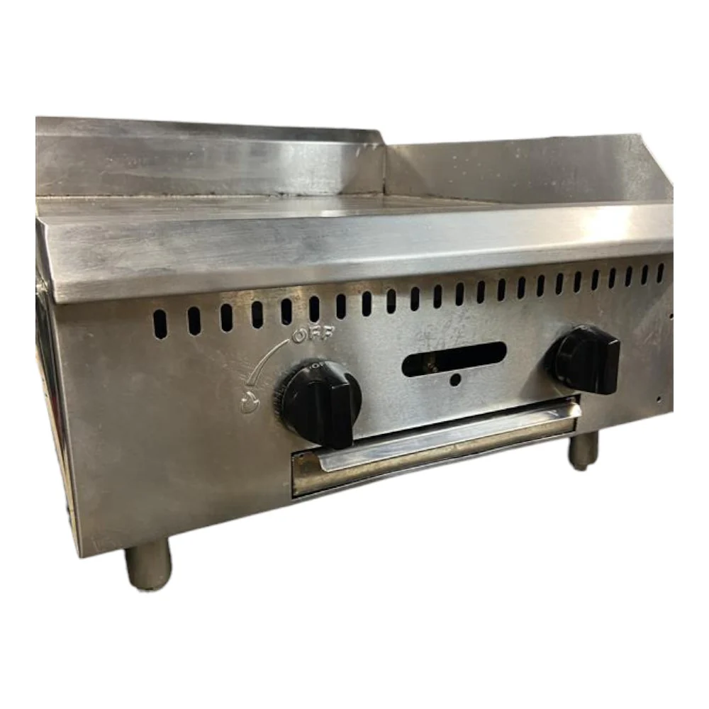 BakeMax BACG24-2 robust Griddle - Natural Gas