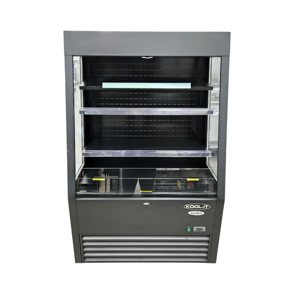 Kool-It - KOM-36XBK - Refrigerated Merchandiser - Open Air