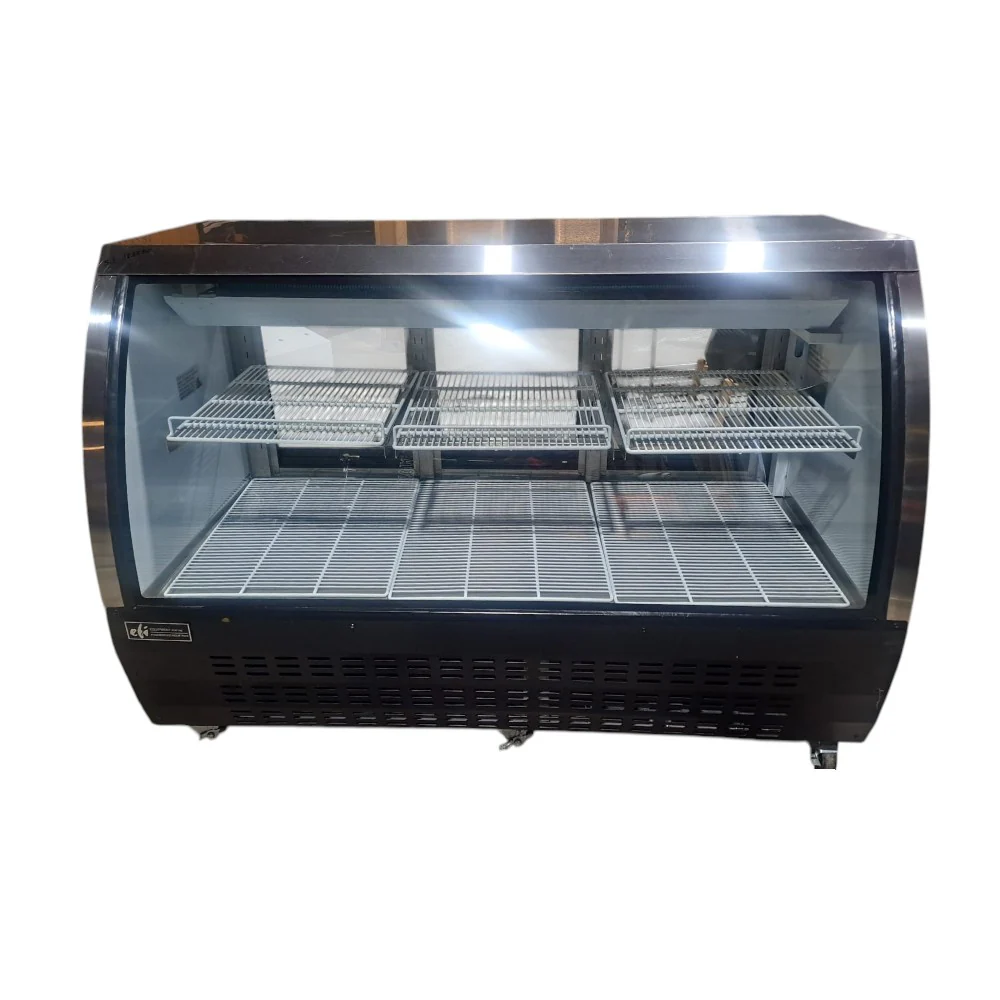 EFI CDC-64 Curved Glass Deli Display - 64 inches