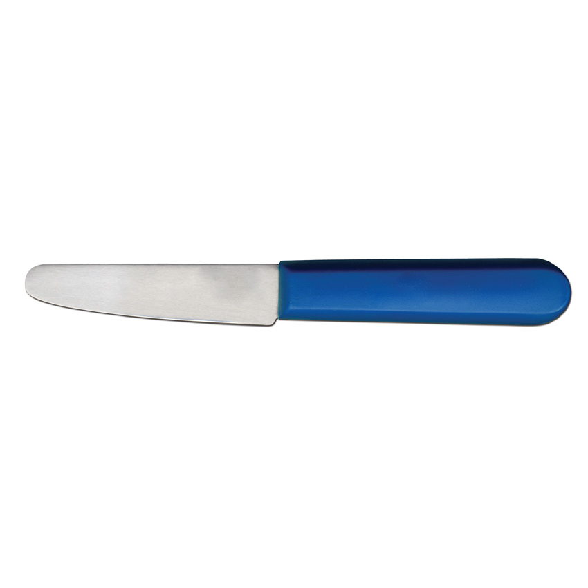 OMCAN 3 1/2" Clam Knife with Blue Handle