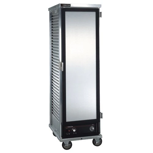 Cres Cor 130-1836D 20.87" Non-Insulated Mobile Holding Cabinet with 34 Full-Size Pan Capacity - 120V/2,000W