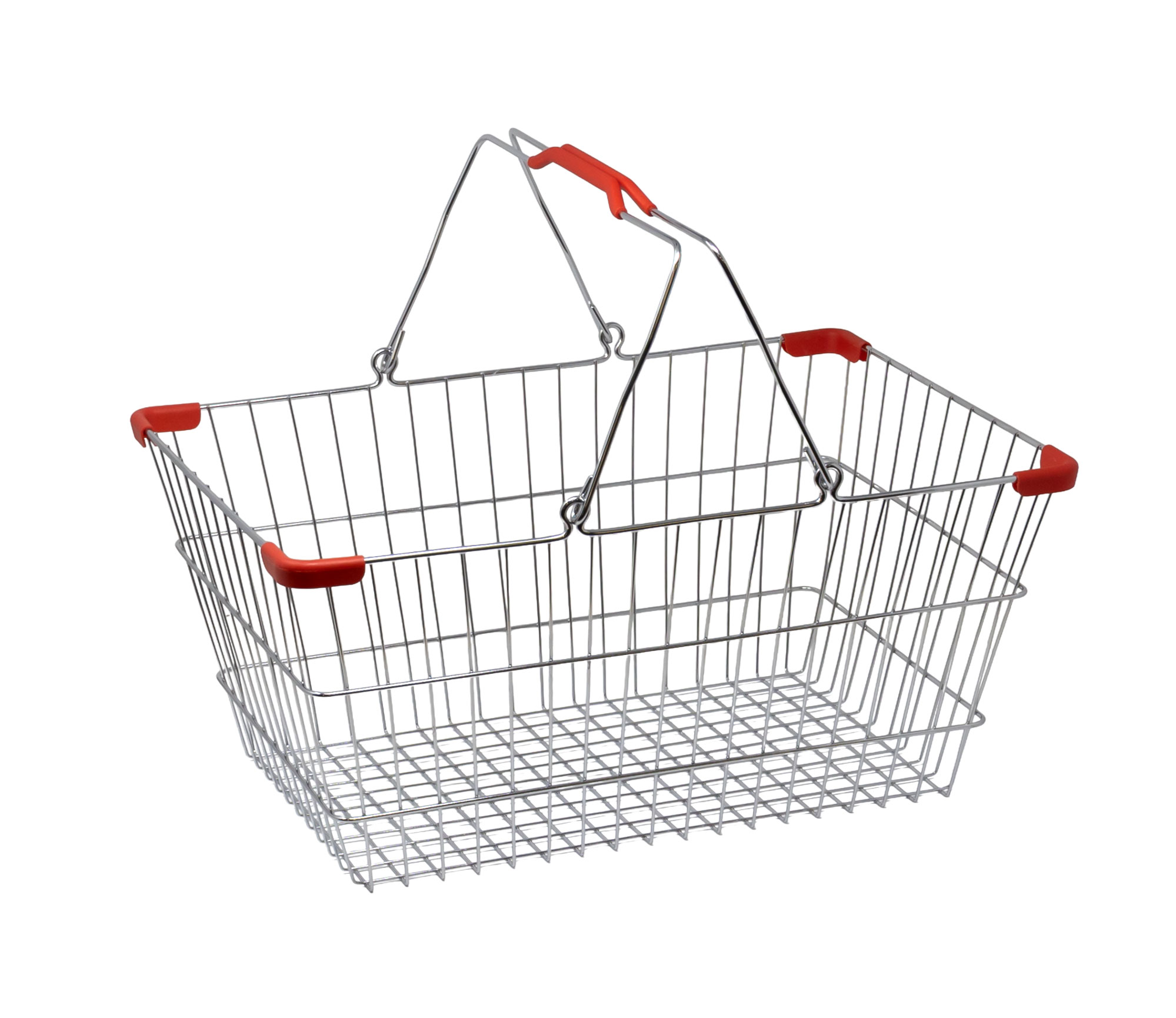 OMCAN Chrome Shopping Basket