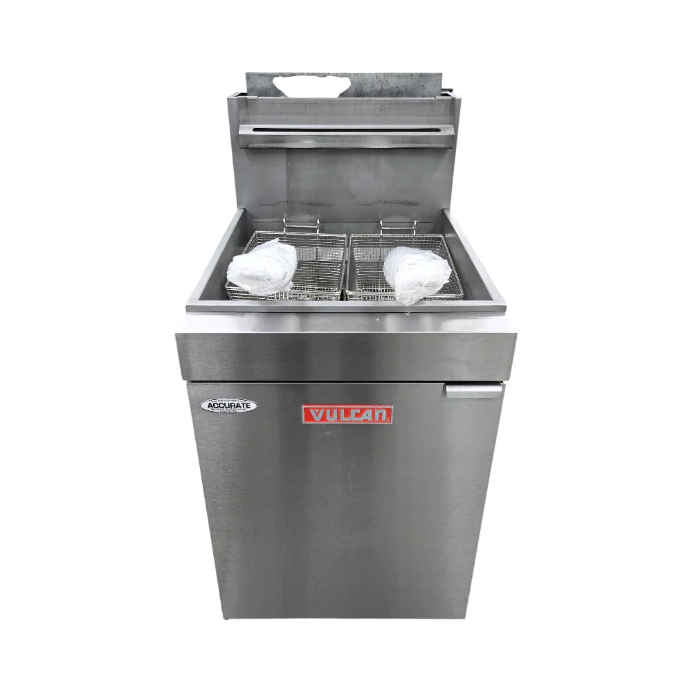 Vulcan LG500-1 65-70lb Natural Gas Floor Fryer