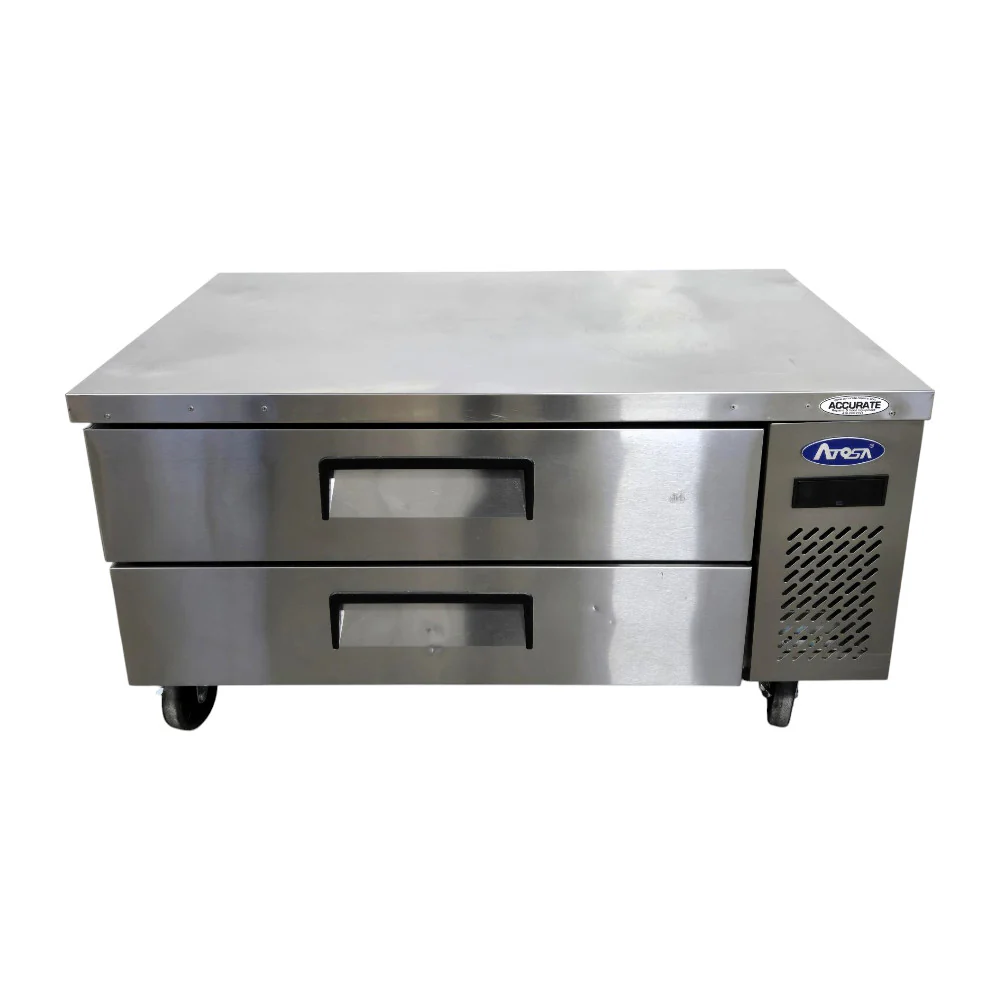 Atosa MGF8450GR Refrigerated Chef Base - 2 Solid Drawers - 48 Inch