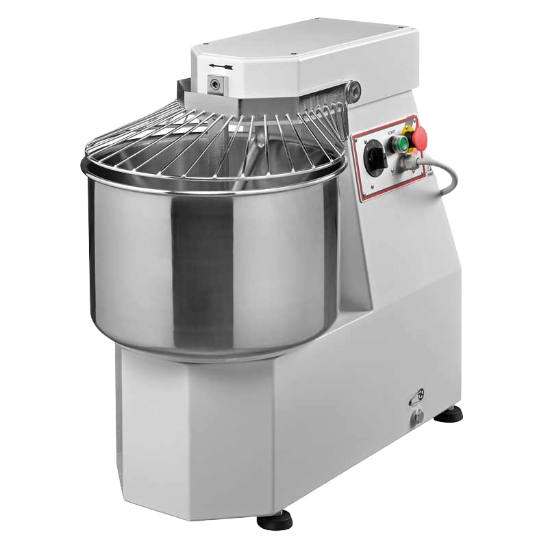 Avancini SP20 24 qt Heavy-duty Spiral Dough Mixer with 40 lb. capacity, 1 speed | Trento – 220V, 1.2 HP, 1 Ph