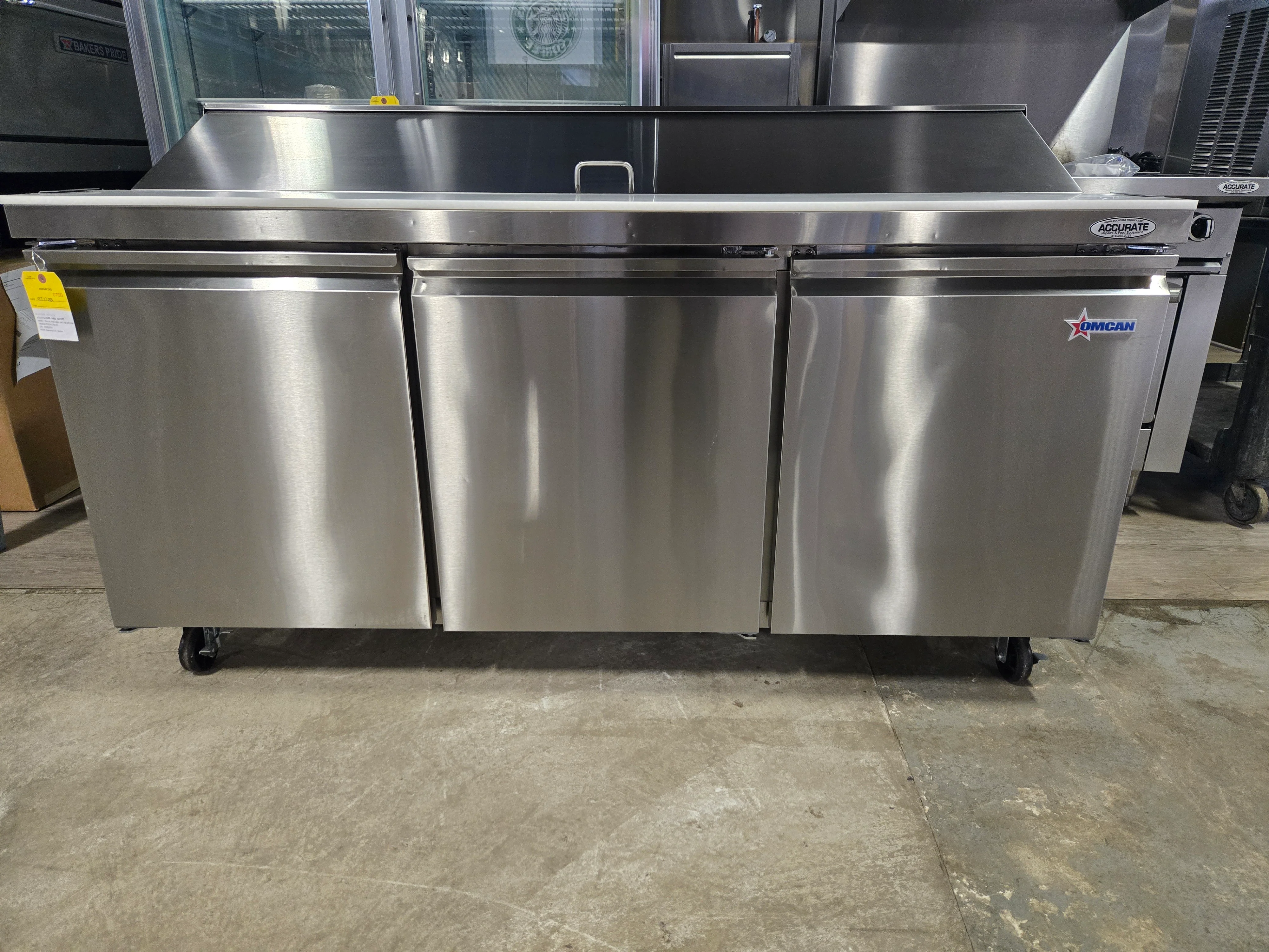 Omcan PT-CN-1778-HC 70? Refrigerated Prep Table