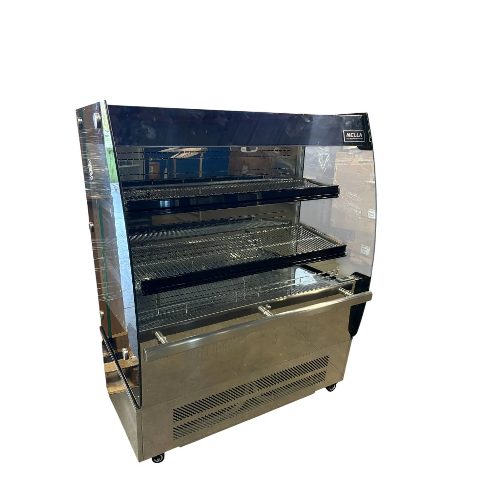 Omcan RS-CN-0200 Grab-and-Go Open Refrigerated Display Case - 39 Inch