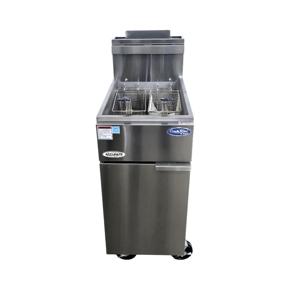 Atosa ATFS-40ES 40lb Deep Fryer - Nat Gas- Never Used