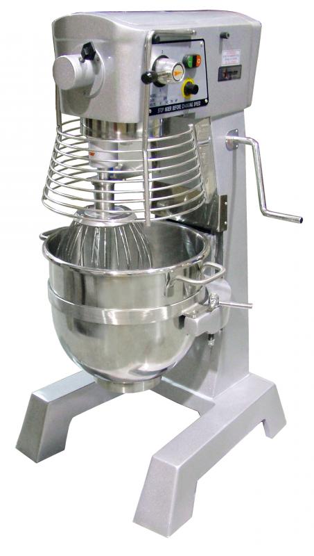 30 qt Standard-Duty Planetary Mixer with Guard and Timer – 110V, 1500W