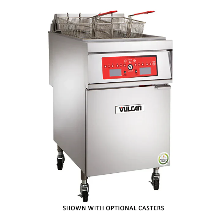 Vulcan 1ER85A 85Lb Electric Floor Fryer-208V