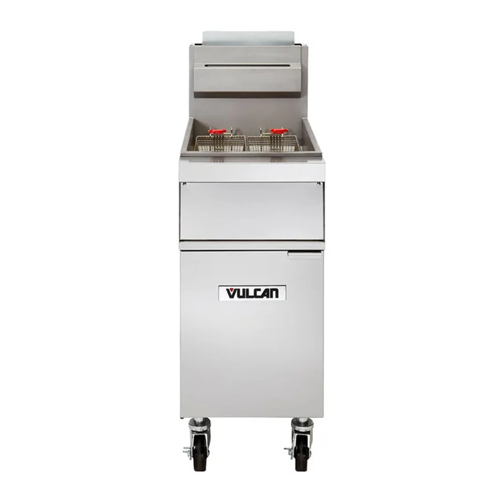 Vulcan 1GR45M 45 Lb. Gas Floor Fryer - 120,000 BTU
