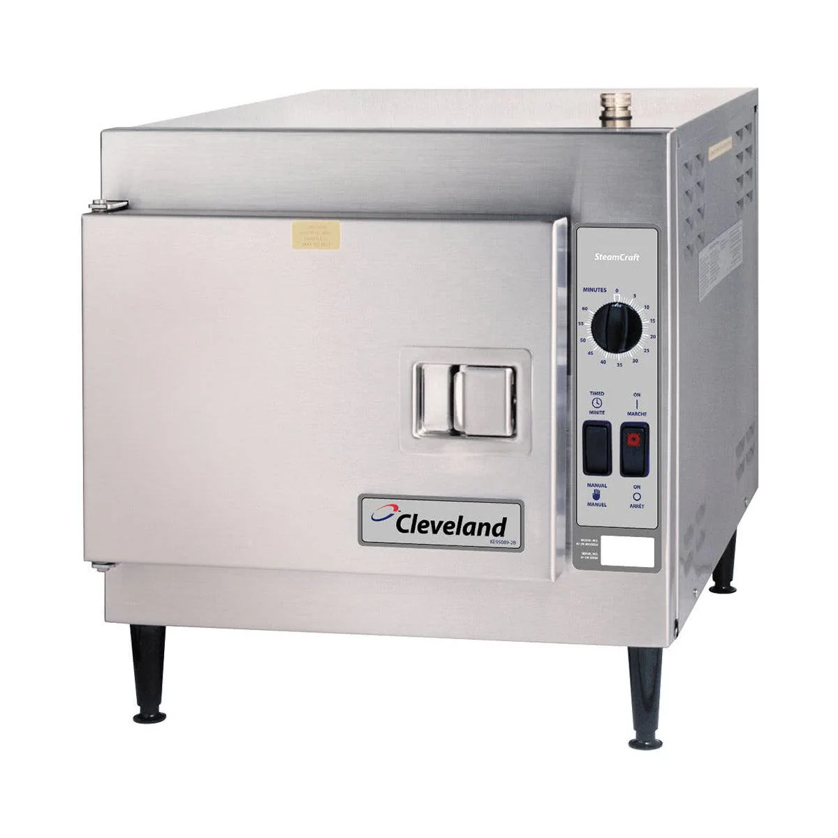 Cleveland 21CET8 Steamcraft Ultra 3-Pan Electric Countertop Steamer - 208V, 1 Phase