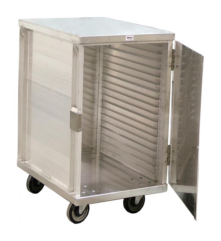 20-tier Enclosed Aluminum Pan Racks 20-tier Enclosed Aluminum Pan Racks