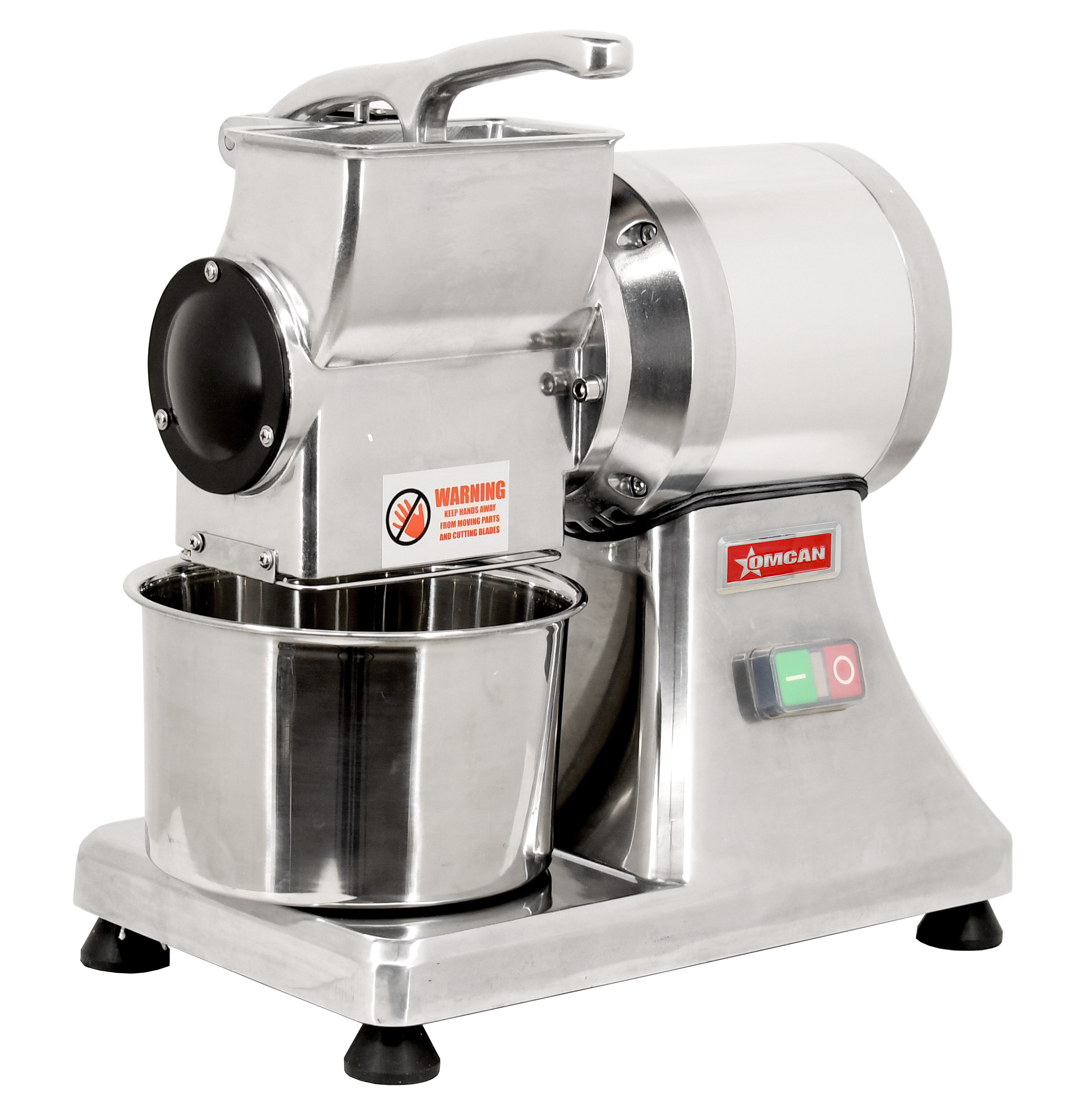 OMCAN Light-Duty Cheese Grater, 88 lb./hr – 0.75 HP (560 W), 110 V