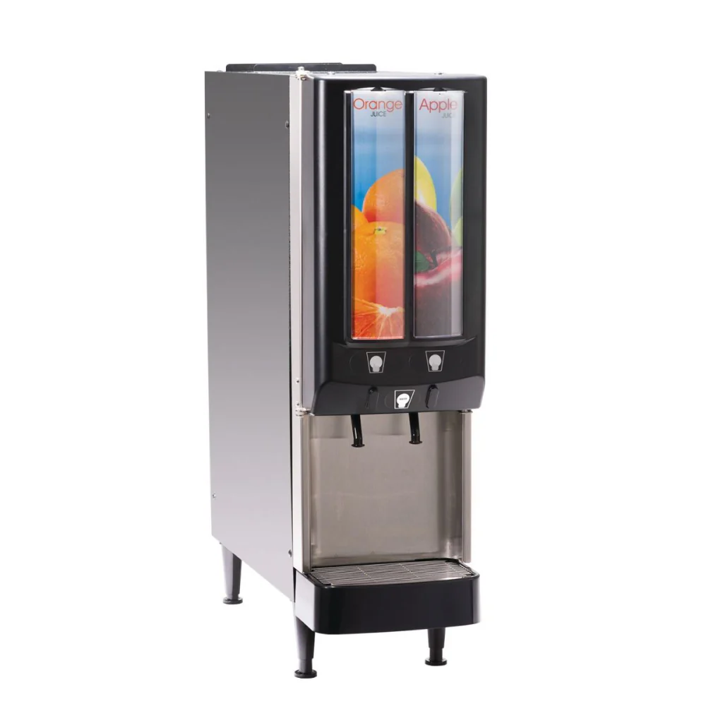 Bunn JDF-2S 2-Segment Graphics Cold Beverage Dispenser - 37900.0076