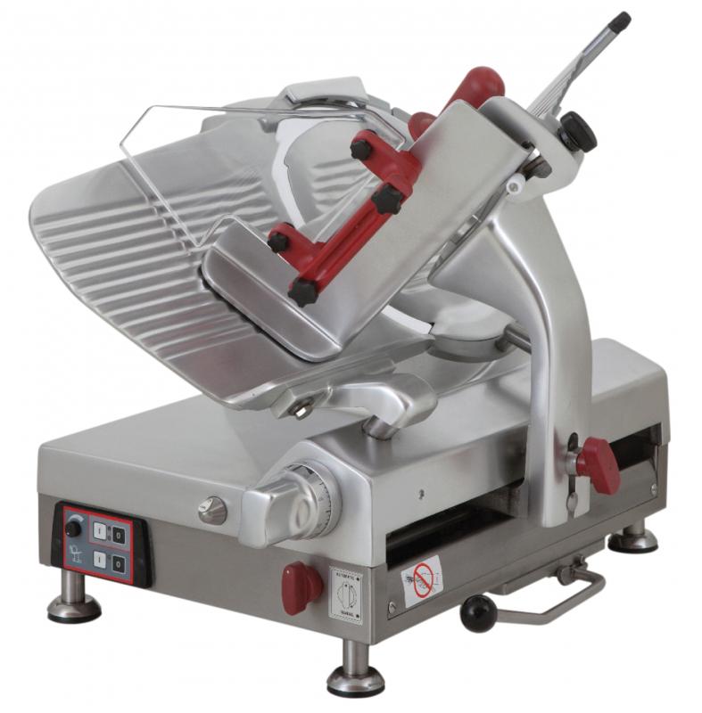 Omas 13″ Gear-Driven Automatic Slicer with Plexiglass Protection | Trento – 0.6 HP, 120 V
