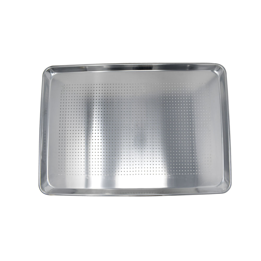 OMCAN 18″ x 26″ Full Size Aluminum Perforated Bun Pan Tray 20-Gauge