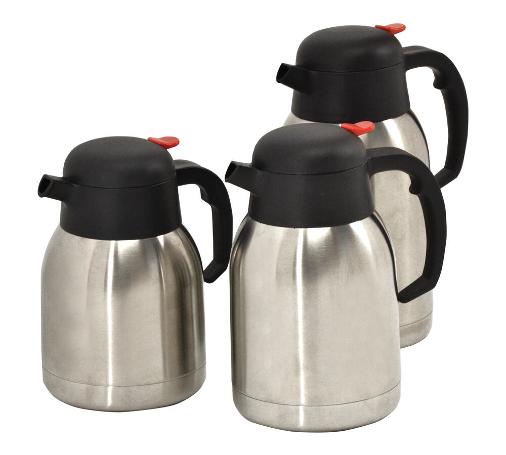 51 oz (1.5 L) Double-Wall Insulated Stainless Steel Thermal Coffee Carafe 51 oz (1.5 L) Double-Wall Insulated Stainless Steel Thermal Coffee Carafe - 2