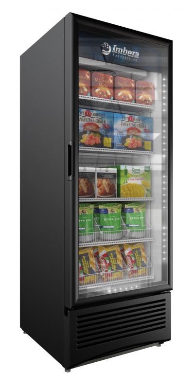 Imbera 30" One (1) Glass Door Freezer, 23 cu.ft. (651 L), Black