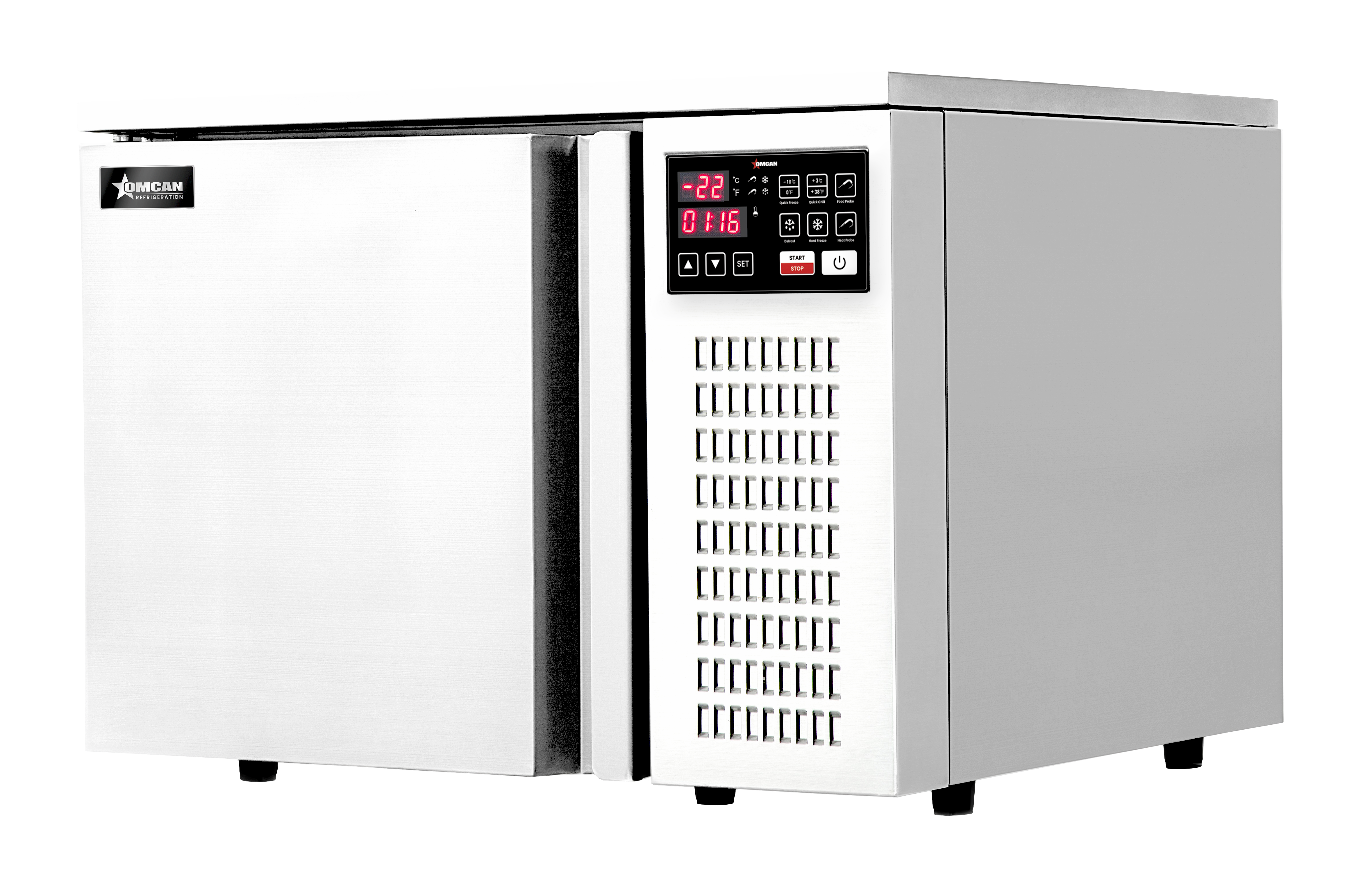 25“ Countertop Blast Chiller 3 x GN 1/2 Pan Capacity - 110 V, 1 Phase
