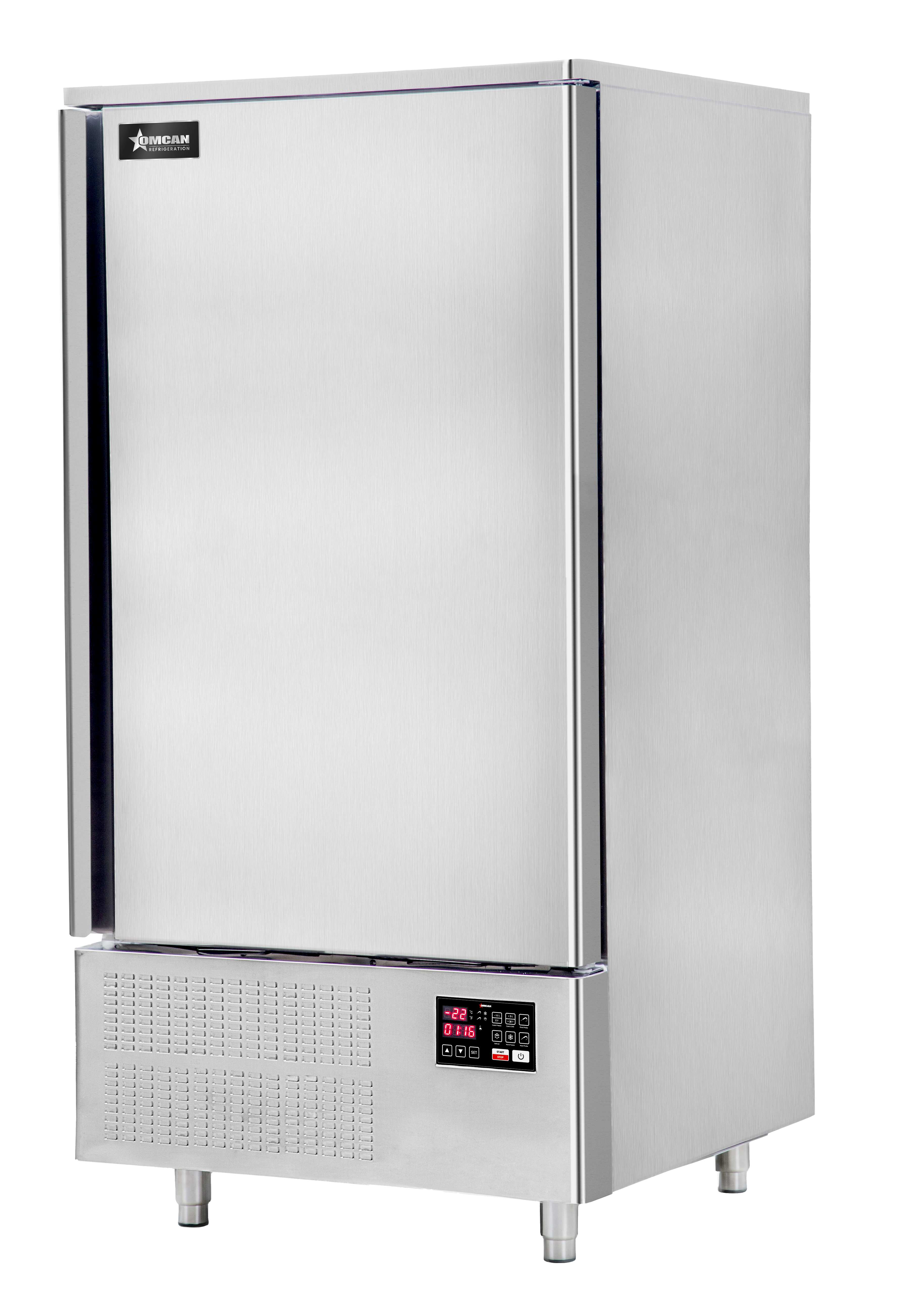 31“ Floor Blast Chiller 10 x GN 1/1 Pan Capacity, 110 V, 1 Phase
