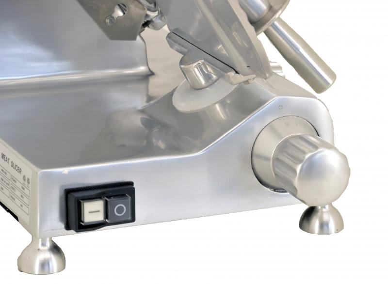 Omcan 10″ Belt Driven Slicer (Quebec Safety Standards) – 0.20 HP, 110 V Omcan 10″ Belt Driven Slicer (Quebec Safety Standards) – 0.20 HP, 110 V - 6