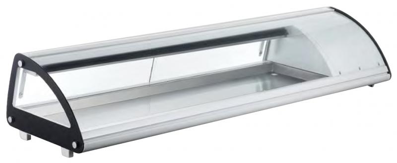 69″ Sushi Showcase with Curved Glass, 3.63 cu.ft. (103 L), White