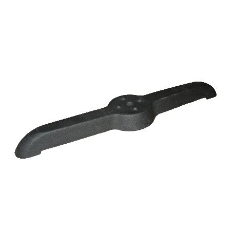 22" Black Table End Base -Compatible with items 43206 and 43509 Restaurant Table Columns