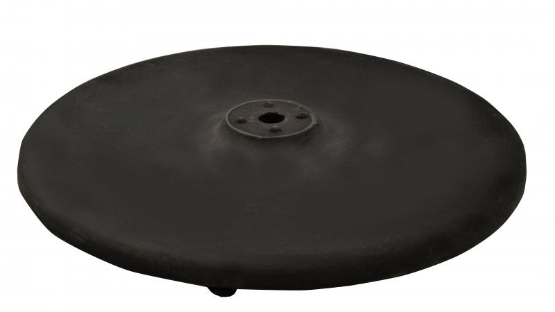 Omcan Round Table Base compatible for 43207 and 43510 Table Columns — Size: 22"