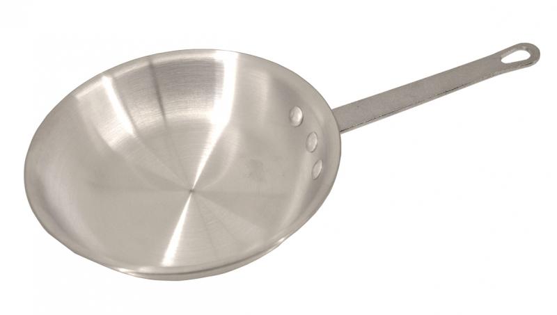 Omcan Plain Aluminum Fry Pan — Size: 8"