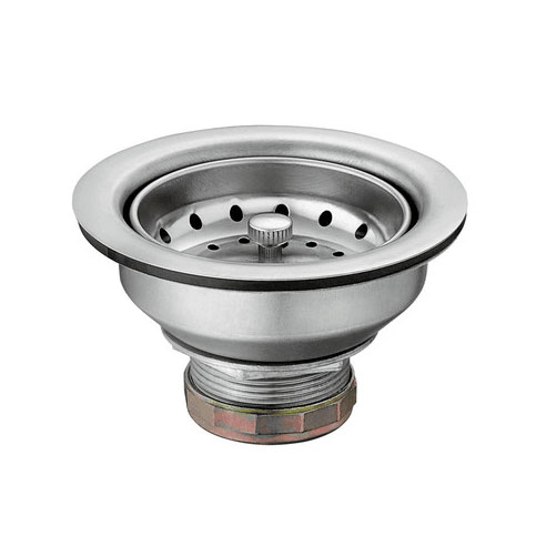 Omcan Drain Basket with Stopper — Size: 3.5"