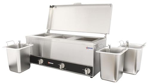 Triple Sauce Pot Warmer Triple Sauce Pot Warmer - 3