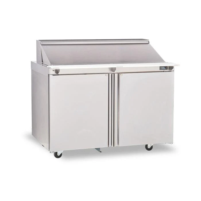 Delfield 4448NP-12 48" 2-Door Salad/Sandwich Prep Table