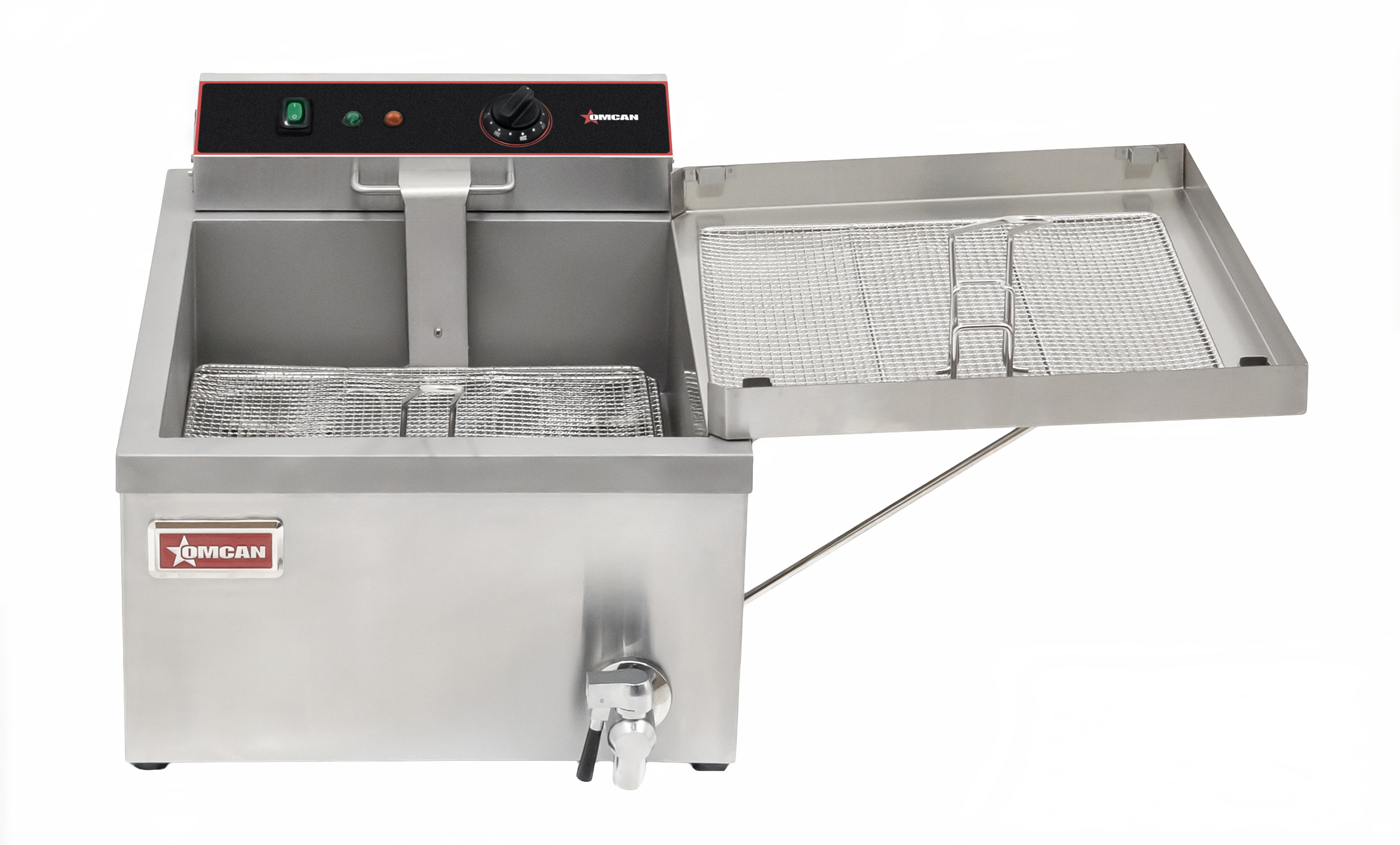 25 lb (3 Gal) Oil Capacity Countertop Electric Fryer – 120V, 1Ph, 1700W