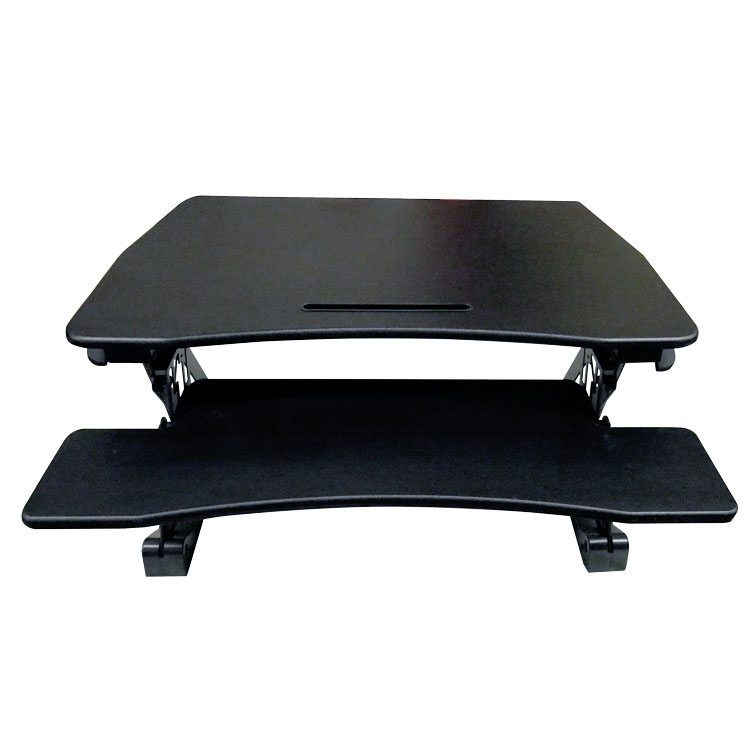 OMCAN 35.43″ x 23.23″ Height-Adjustable Standing Desktop Desk