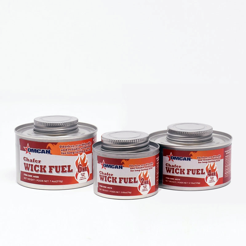 6 Hour Wick Chafing Dish Fuel with Safety Twist Cap 6 Hour Wick Chafing Dish Fuel with Safety Twist Cap - 2