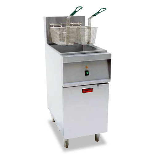 40 lb Electric Floor Fryer – 240 V, 3 Phase, 14 KW