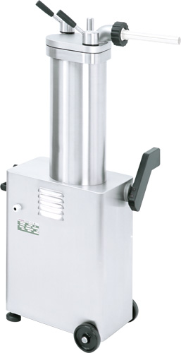 Talsa F14S 26 lb (12 kg) Hydraulic Piston Sausage Stuffer Stainless Steel | Trento – 208V, 3 Phase, 550W (0.75 HP)